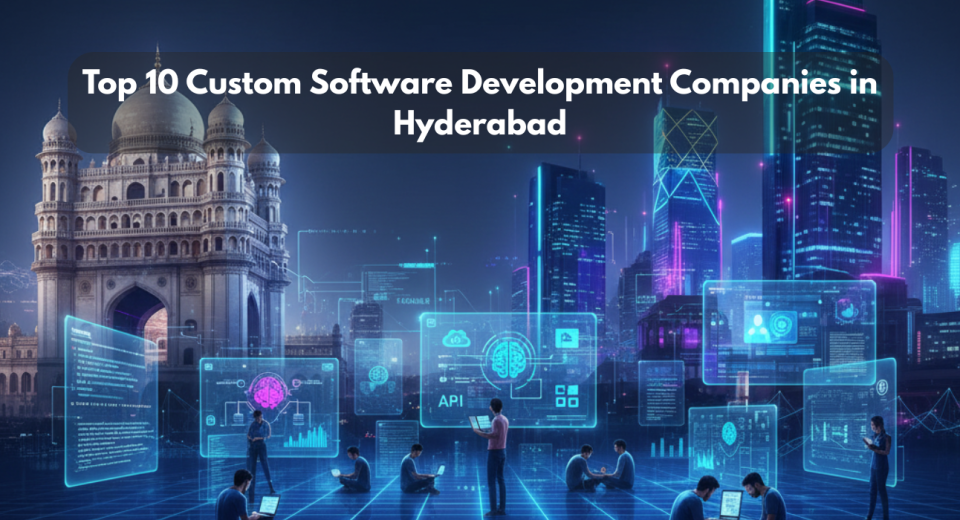 Top 10 Custom Software Development Companies in Hyderabad - Dot Bytes