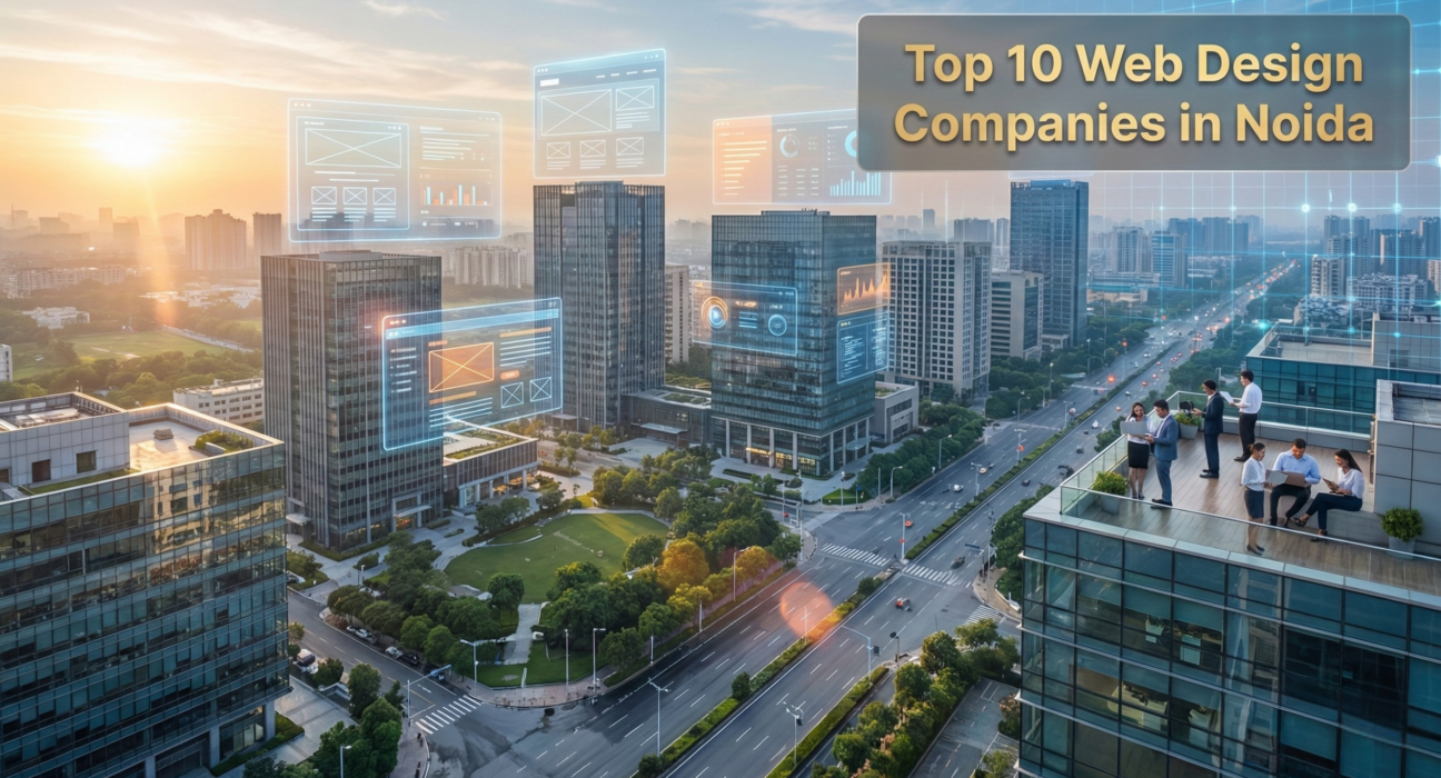 Top 10 Webdesign companies in Noida