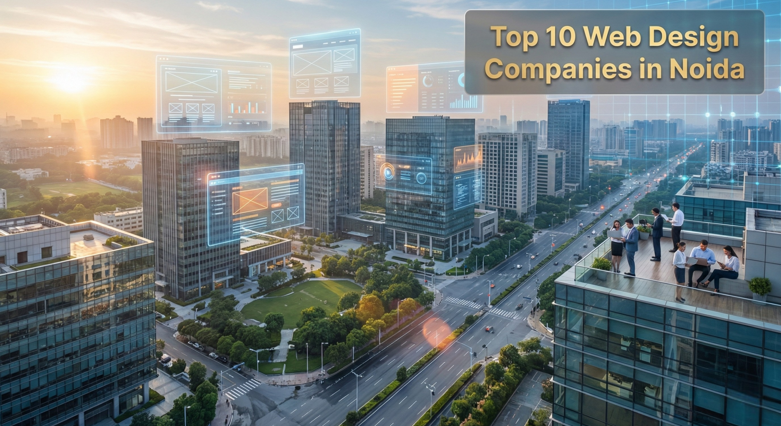 Top 10 Webdesign companies in Noida