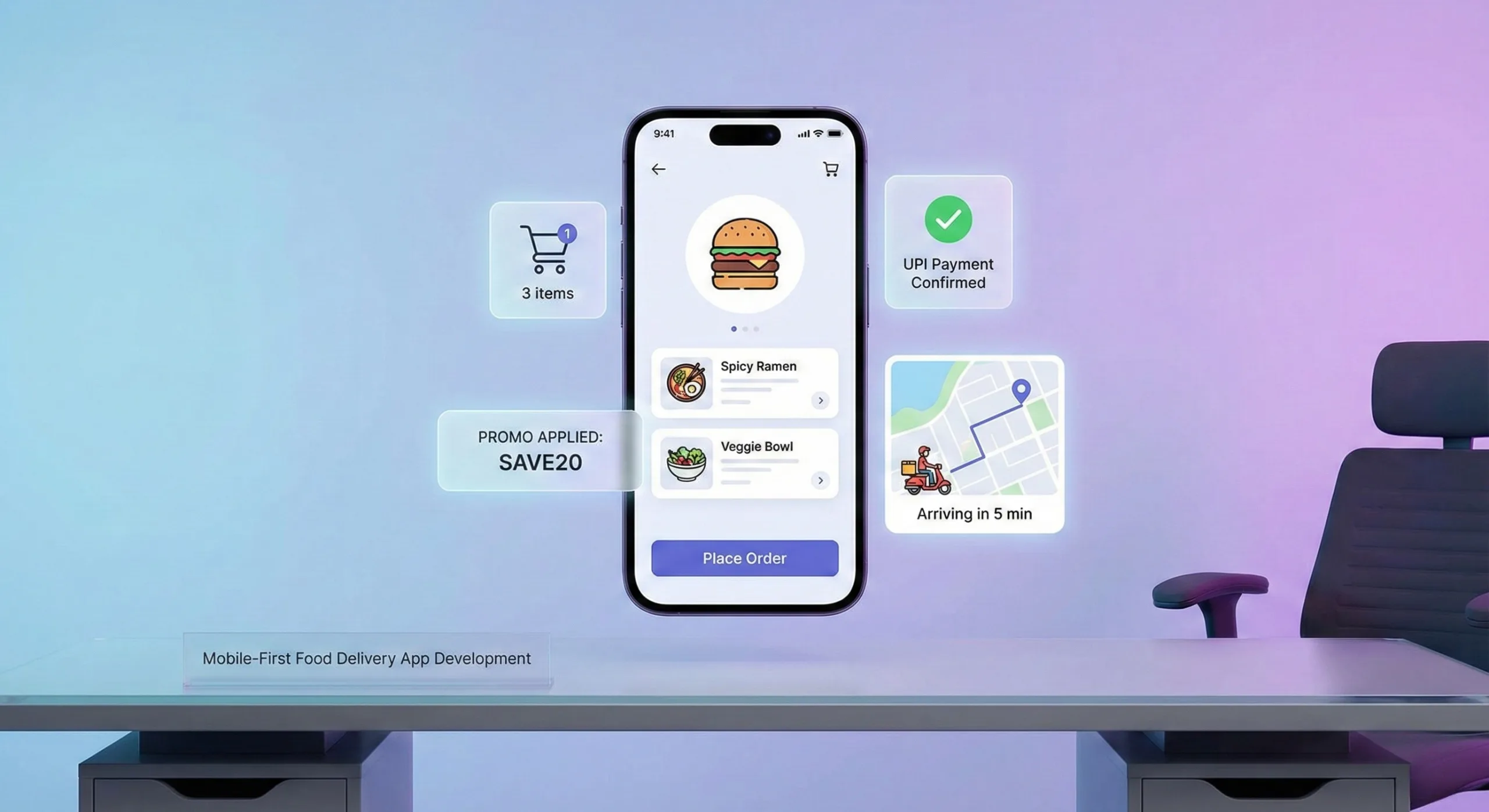 Food delivery app development Bengaluru – top mobile apps, restaurant dashboard, delivery agent tracking, and customer interface