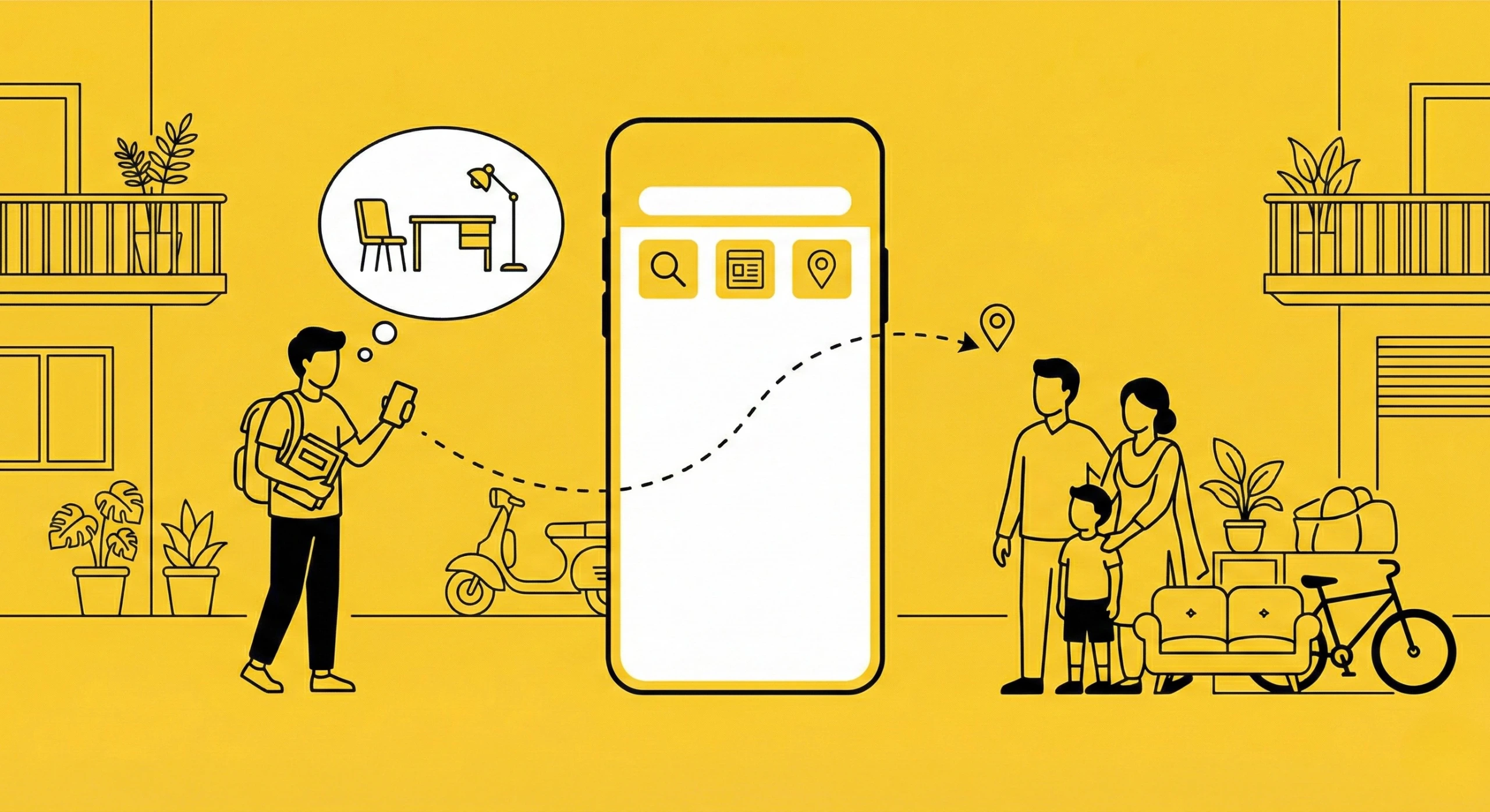 local community buying and selling second hand items