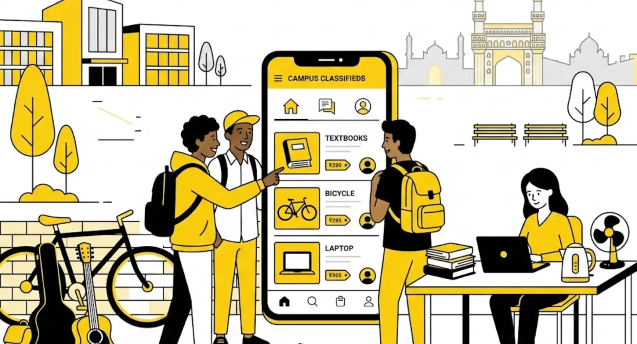 Best classified sites in Hyderabad used by college students to buy and sell textbooks laptops and bicycles