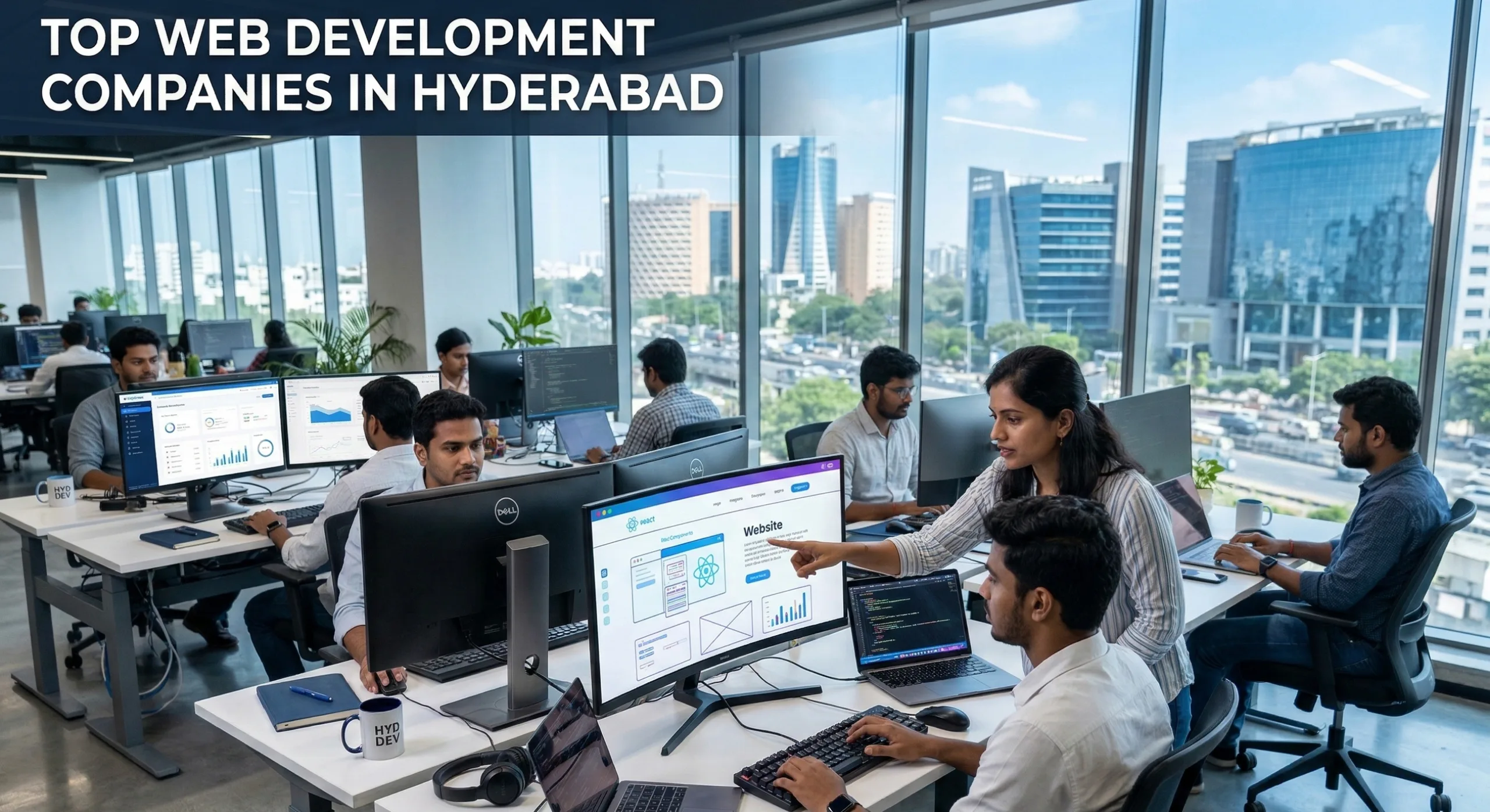 Top web development companies in Hyderabad building modern websites and applications