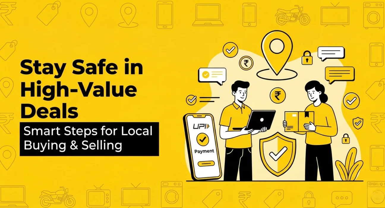 High value transactions in local buying and selling during item inspection