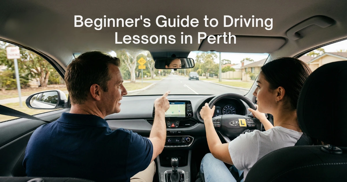 Beginner Guide Driving Lesson in Perth with Professional Instructor